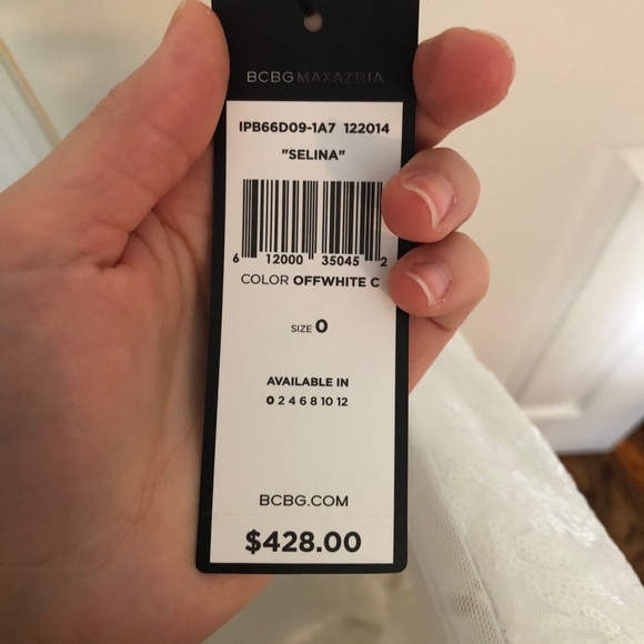 BCBG illusion neckline sequence dress! - Picture 5 of 6